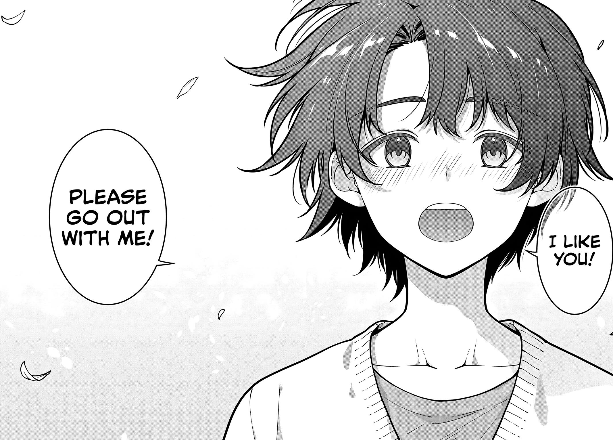 Tonari no Seki no Yankee Shimizu-san ga Kami wo Kuroku Sometekita Chap 22 - Next Chap 23