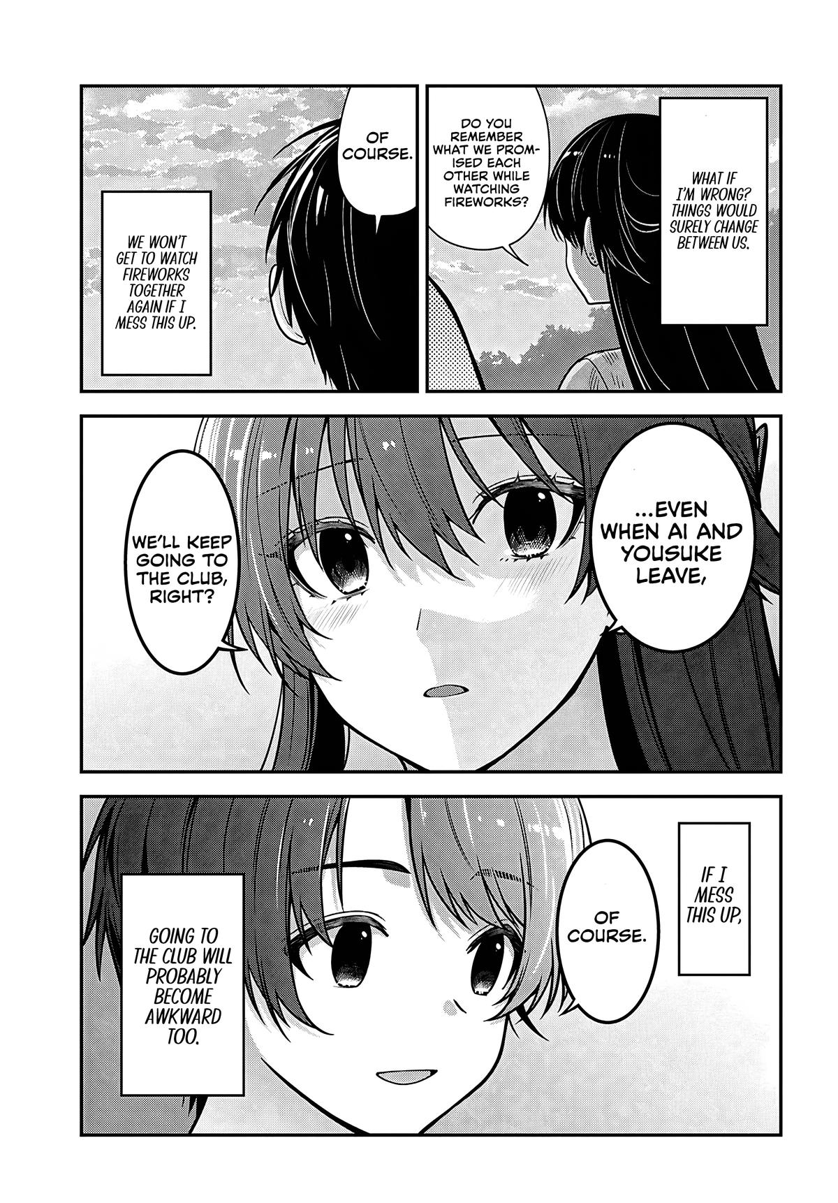 Tonari no Seki no Yankee Shimizu-san ga Kami wo Kuroku Sometekita Chap 22 - Next Chap 23