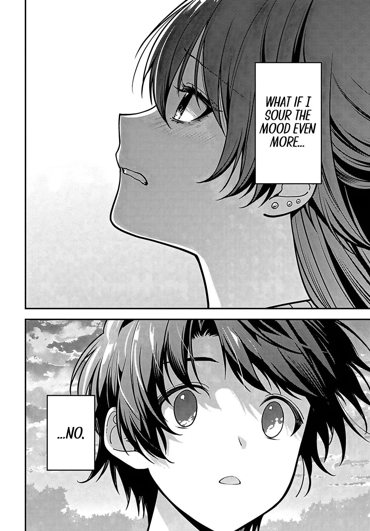 Tonari no Seki no Yankee Shimizu-san ga Kami wo Kuroku Sometekita Chap 22 - Next Chap 23