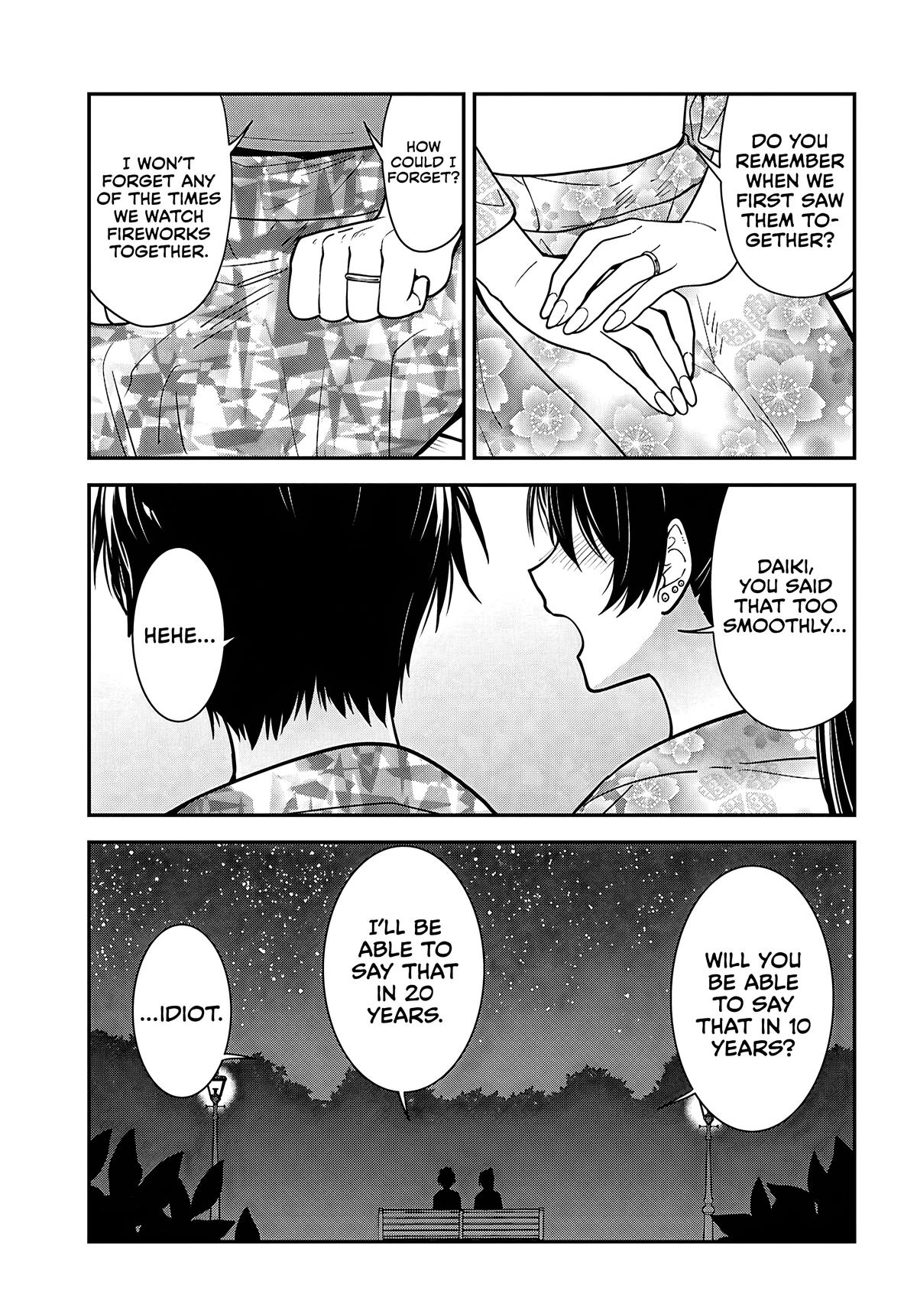 Tonari no Seki no Yankee Shimizu-san ga Kami wo Kuroku Sometekita Chap 22 - Next Chap 23