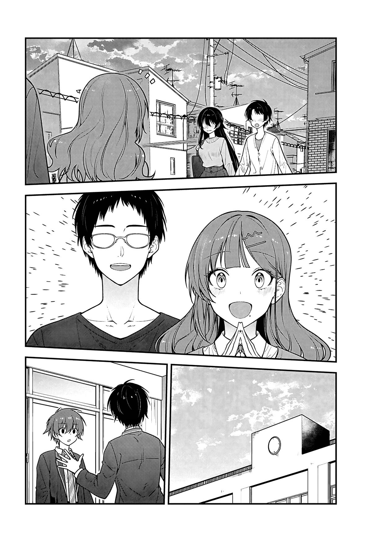 Tonari no Seki no Yankee Shimizu-san ga Kami wo Kuroku Sometekita Chap 22 - Next Chap 23