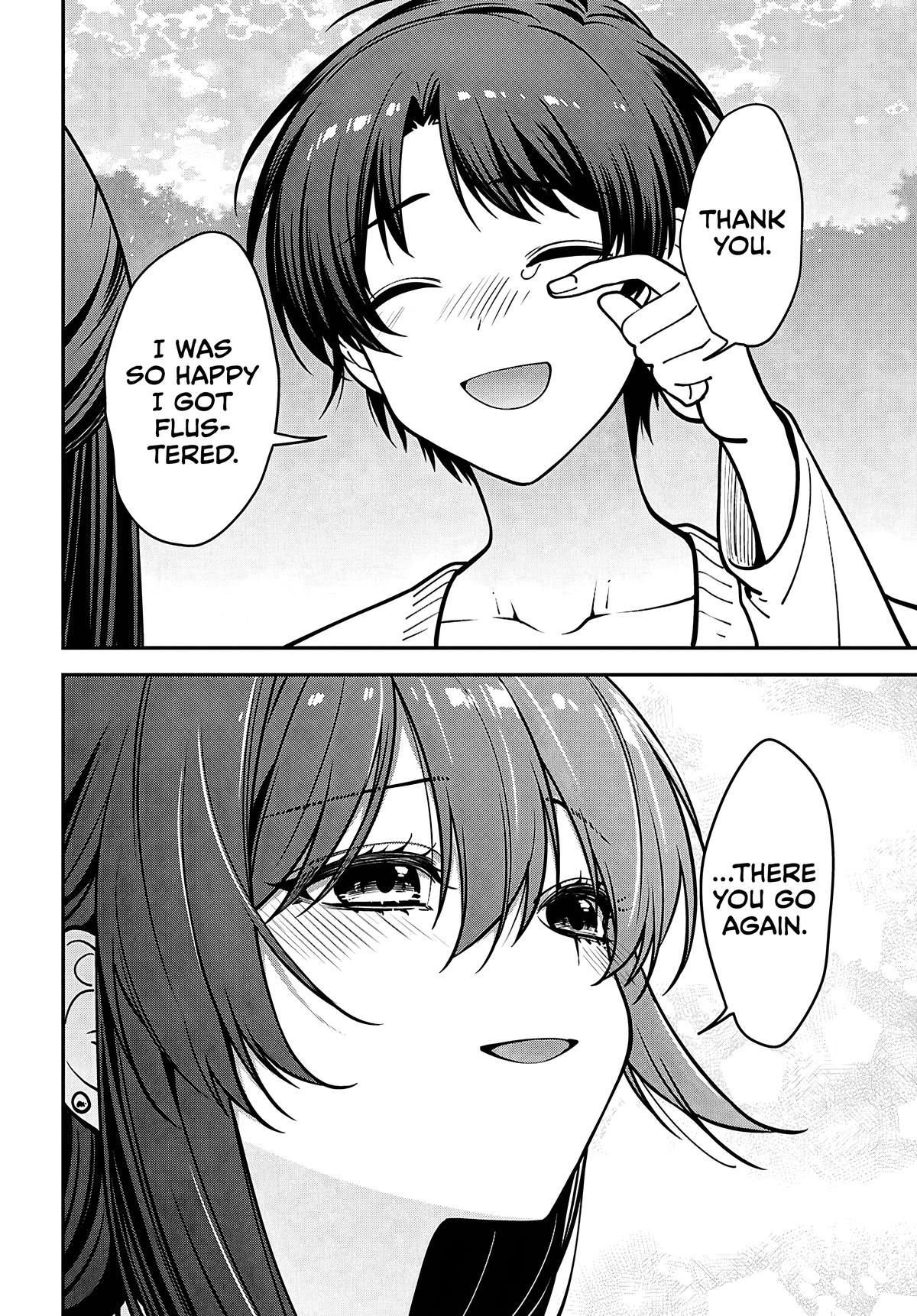 Tonari no Seki no Yankee Shimizu-san ga Kami wo Kuroku Sometekita Chap 22 - Next Chap 23