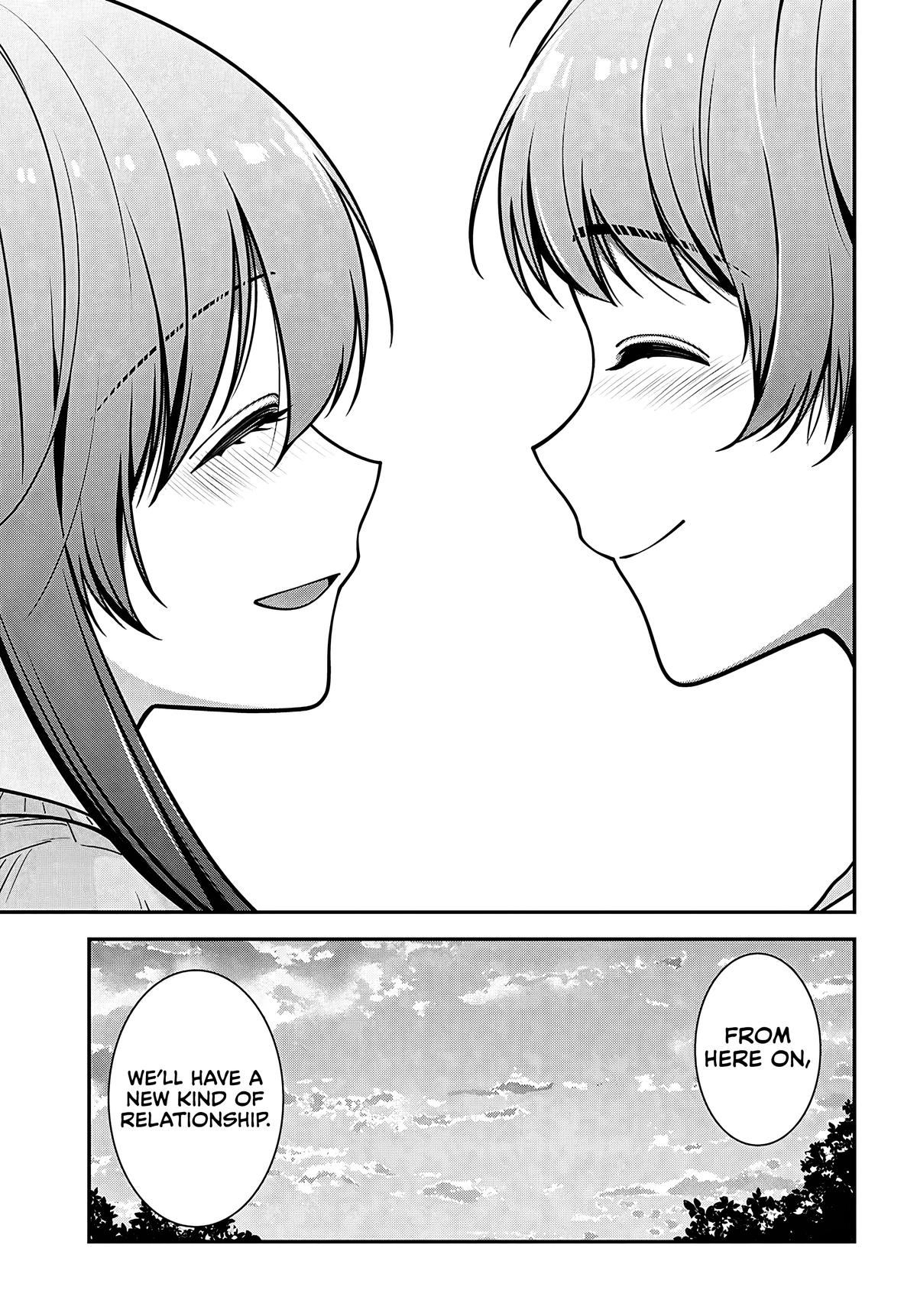 Tonari no Seki no Yankee Shimizu-san ga Kami wo Kuroku Sometekita Chap 22 - Next Chap 23