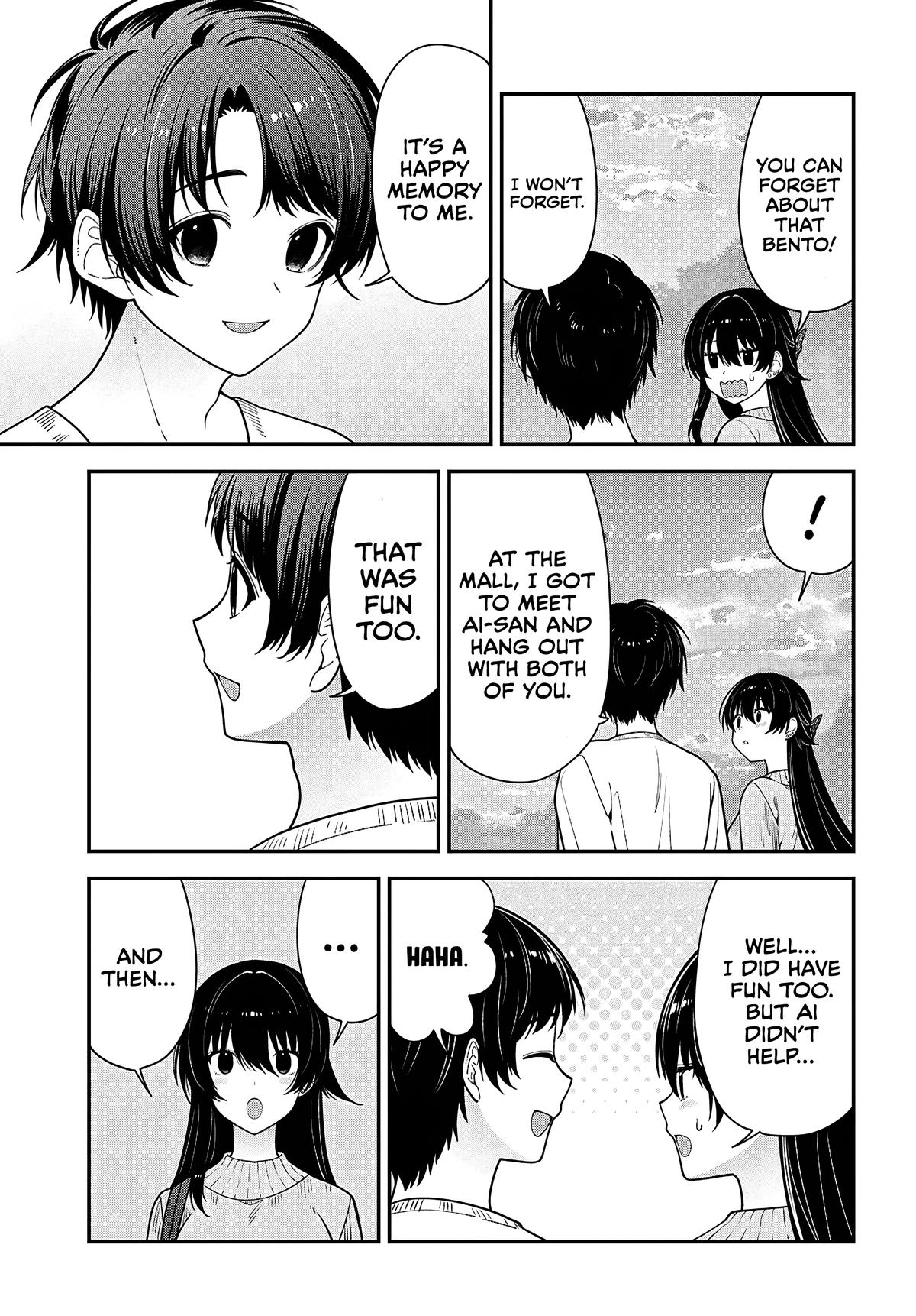 Tonari no Seki no Yankee Shimizu-san ga Kami wo Kuroku Sometekita Chap 22 - Next Chap 23