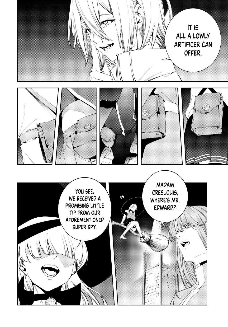 Tsue to Tsurugi no Wistoria Chap 68 - Next Chap 69