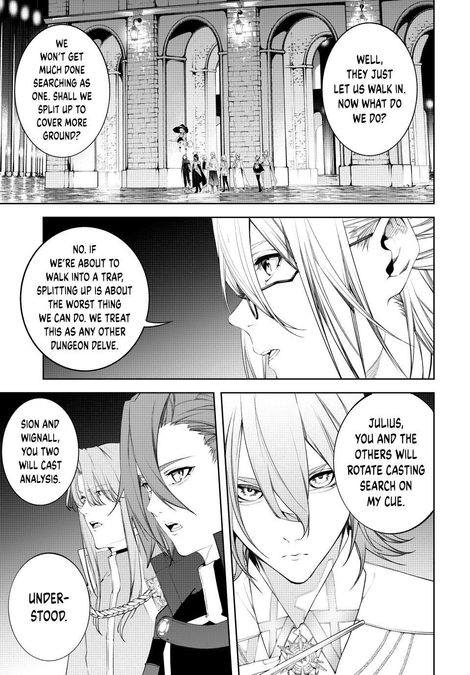 Tsue to Tsurugi no Wistoria Chap 68 - Next Chap 69