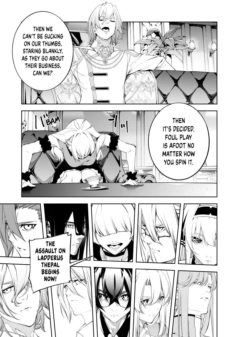 Tsue to Tsurugi no Wistoria Chap 68 - Next Chap 69