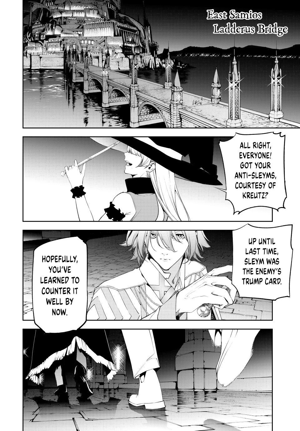 Tsue to Tsurugi no Wistoria Chap 68 - Next Chap 69