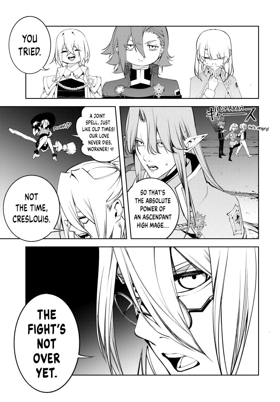 Tsue to Tsurugi no Wistoria Chap 68 - Next Chap 69