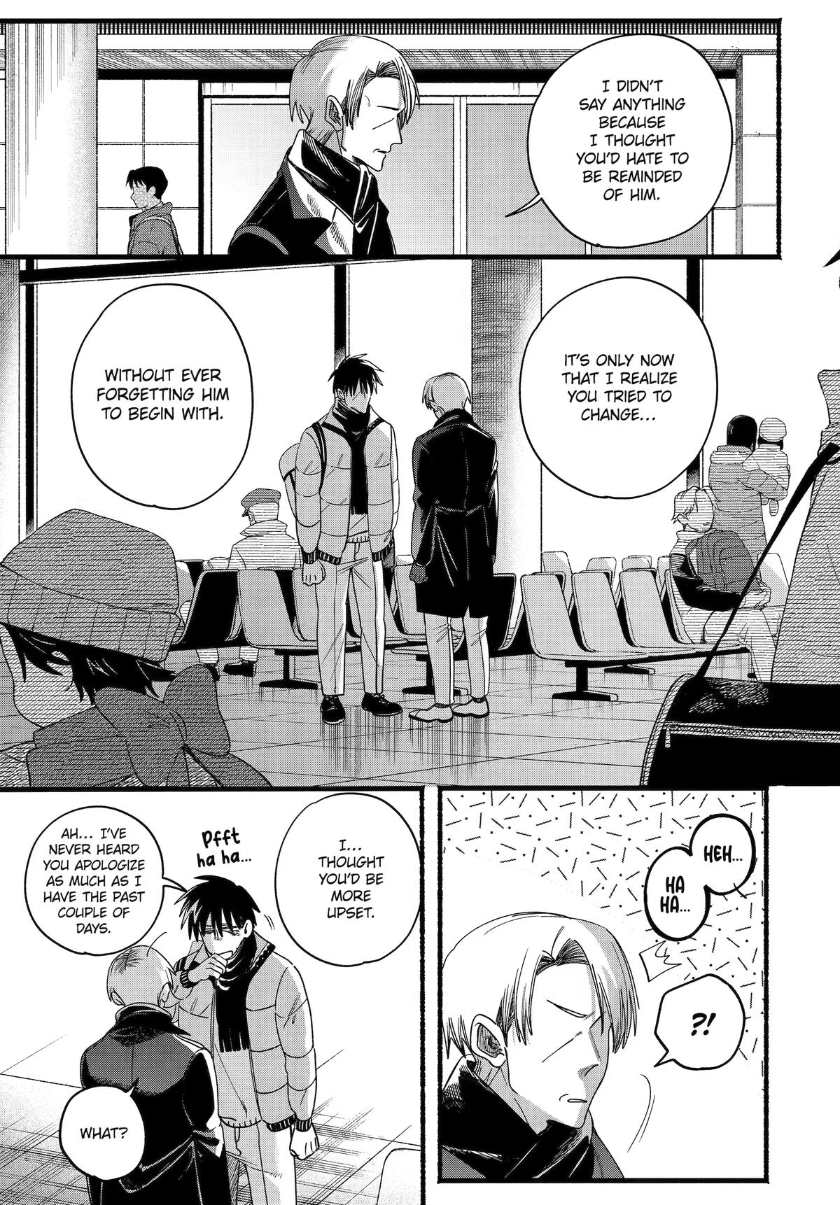 Super no Ura de Yani Suu Futari Chap 64 - Next Chap 65