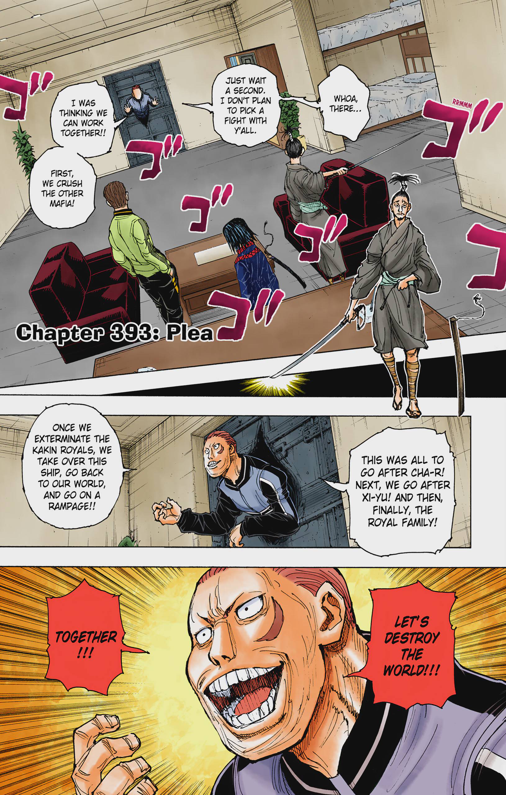 Hunter x Hunter - Digital Colored Comics Chap 393 - Next Chap 394