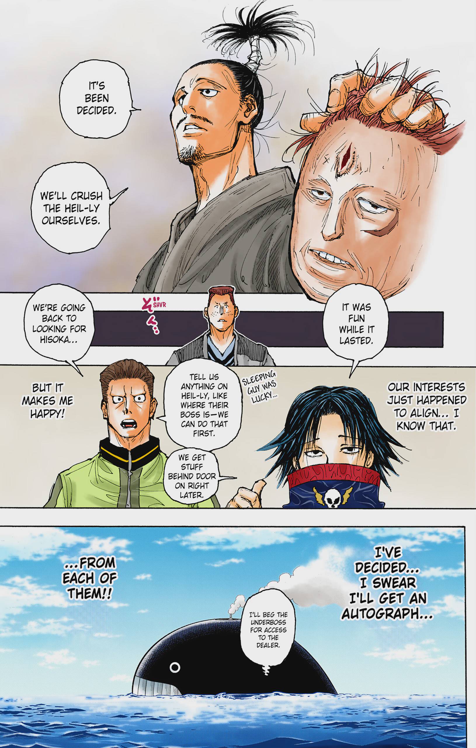Hunter x Hunter - Digital Colored Comics Chap 393 - Next Chap 394