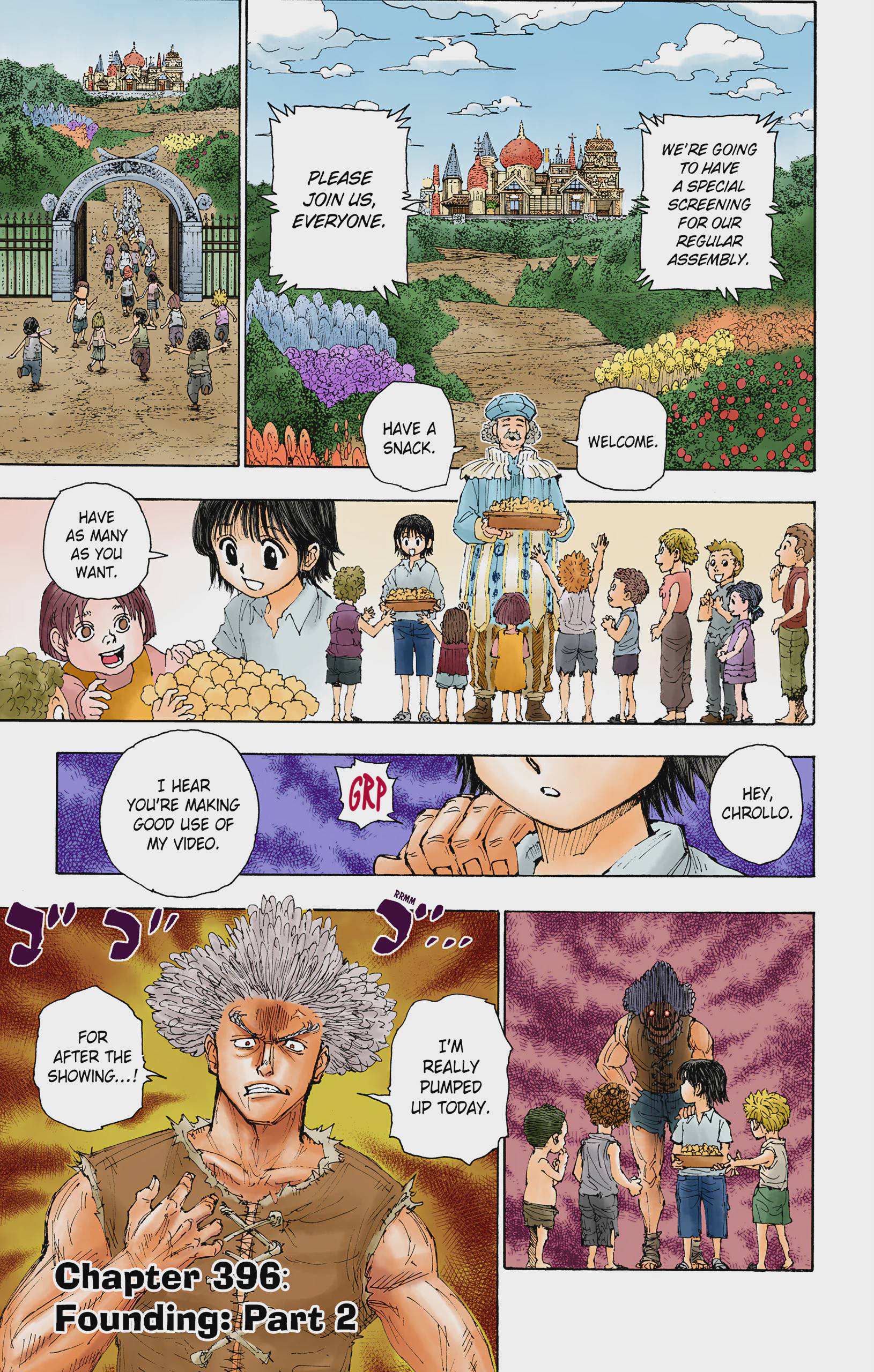Hunter x Hunter - Digital Colored Comics Chap 396 - Next Chap 397