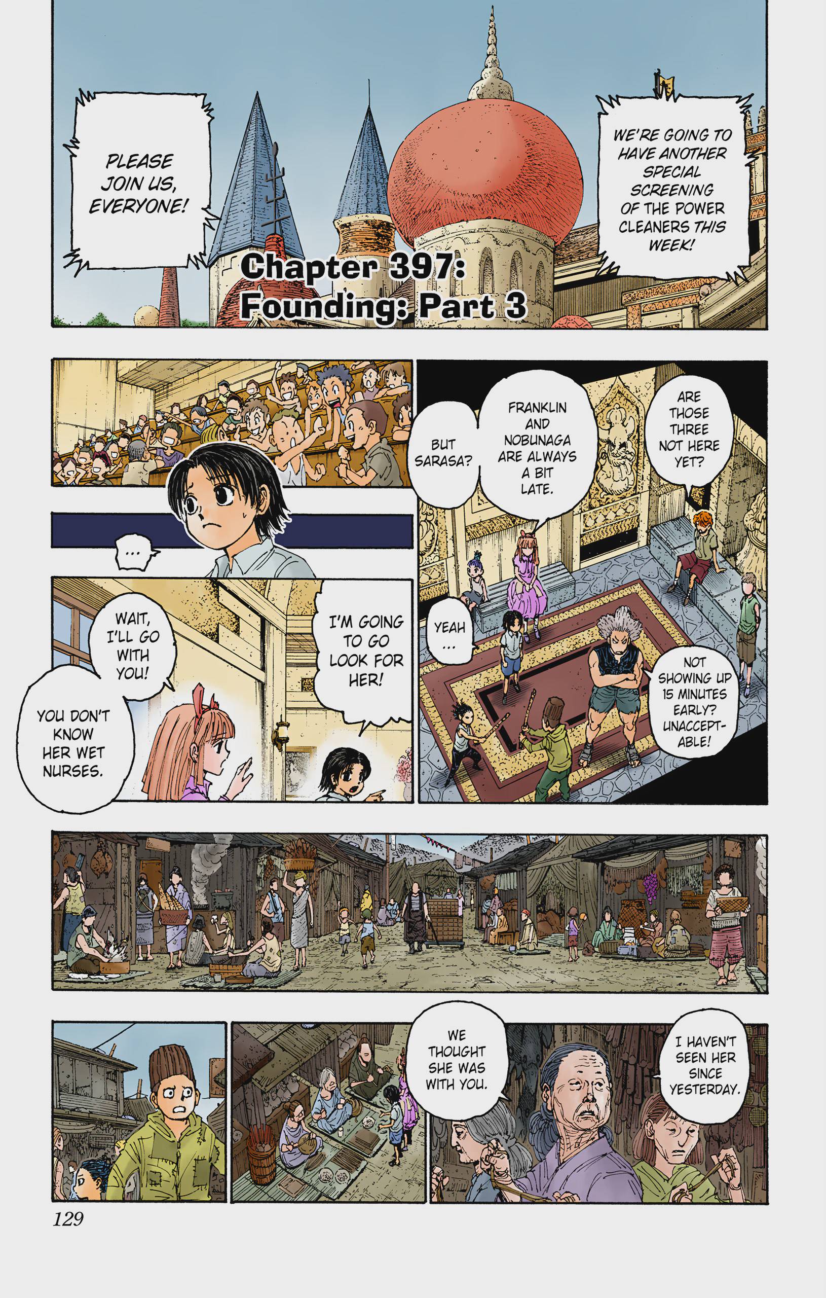 Hunter x Hunter - Digital Colored Comics Chap 397 - Next Chap 398