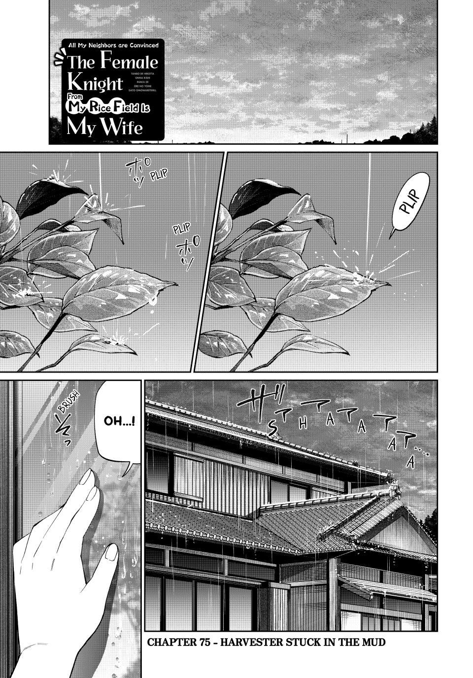 Tanbo de Hirotta Onna Kishi, Inaka de Ore no Yome dato Omowareteiru Chap 75 - Next Chap 76