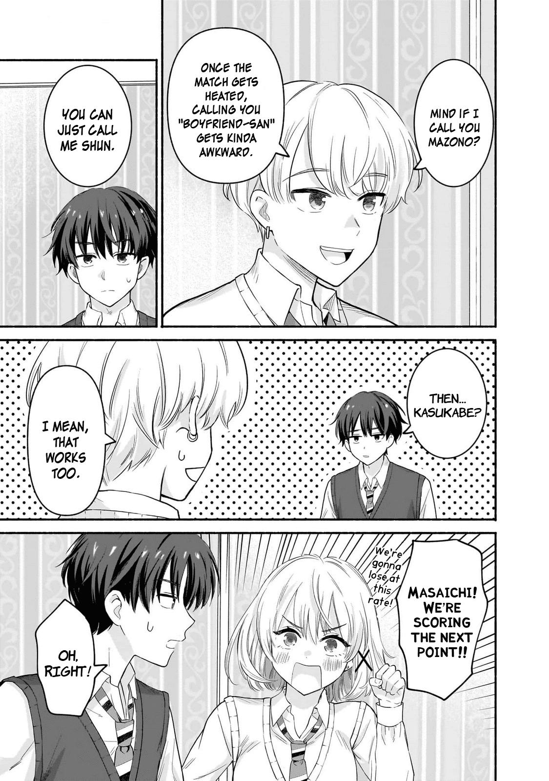 Nee, Mou Isso Tsukiacchau? Osananajimi no Bishoujo ni Tanomarete, Camouflage Kareshi Hajimemashita Chap 45 - Next Chap 46