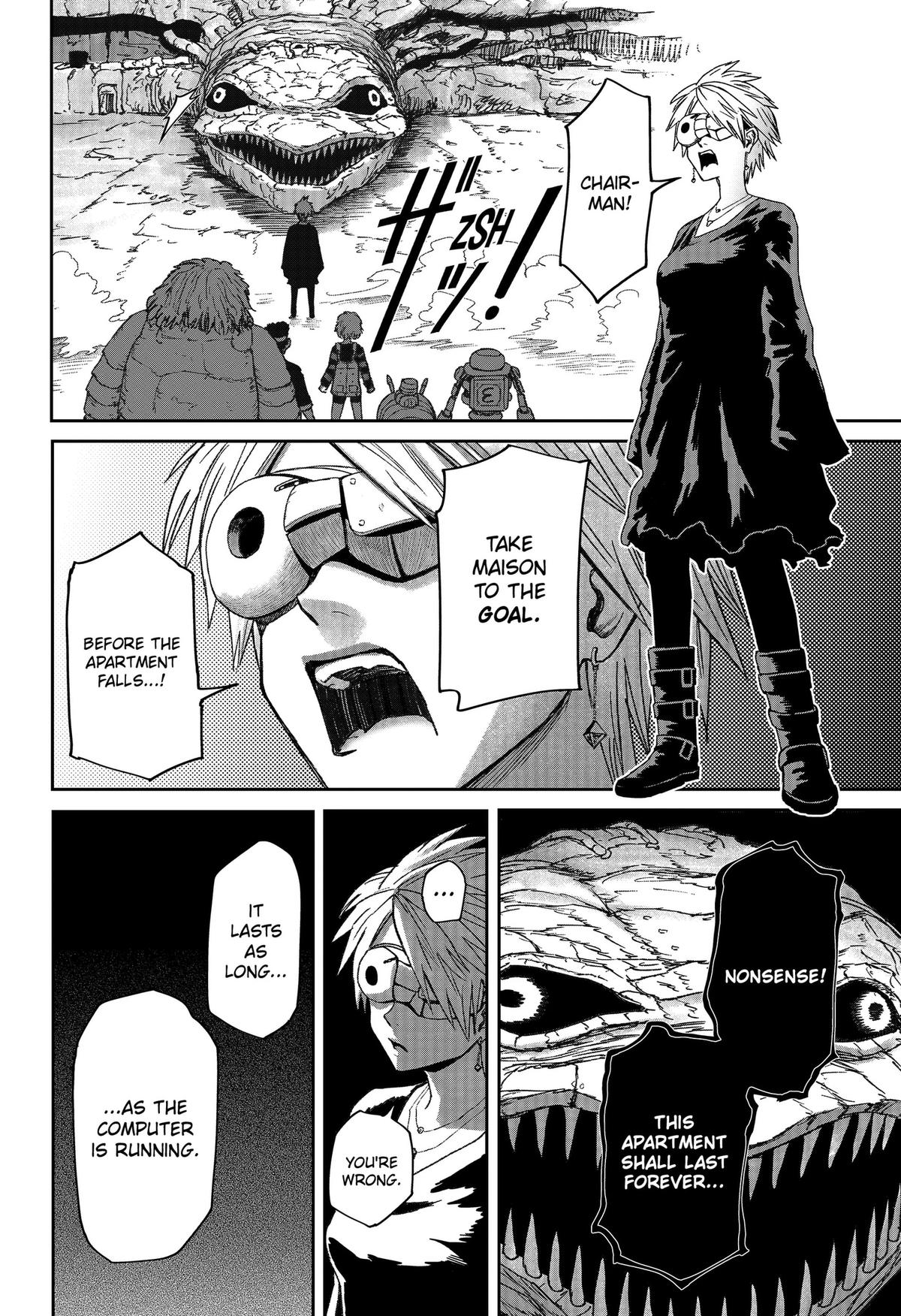 Maison and the Man-Eating Apartment Chap 42 - Next Chap 43