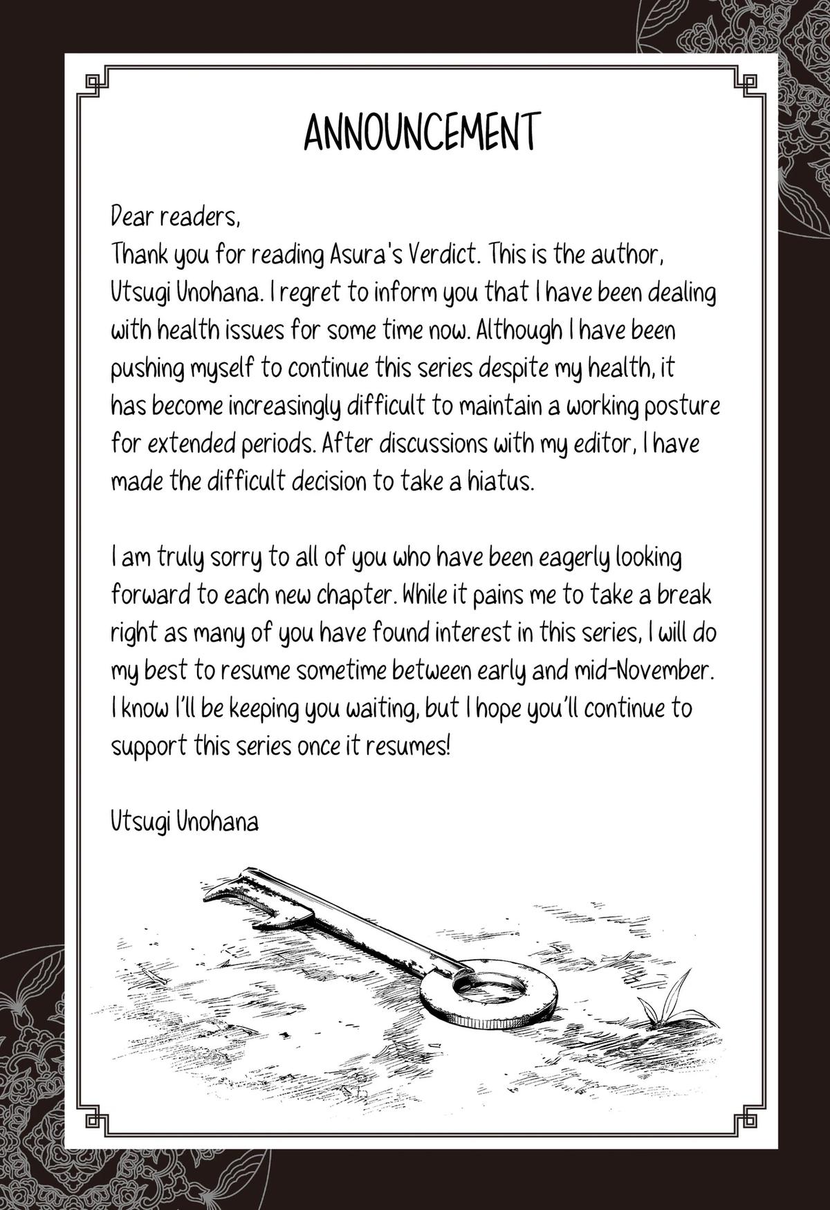 Asura no Sata Chap 39 - Next Chap 40