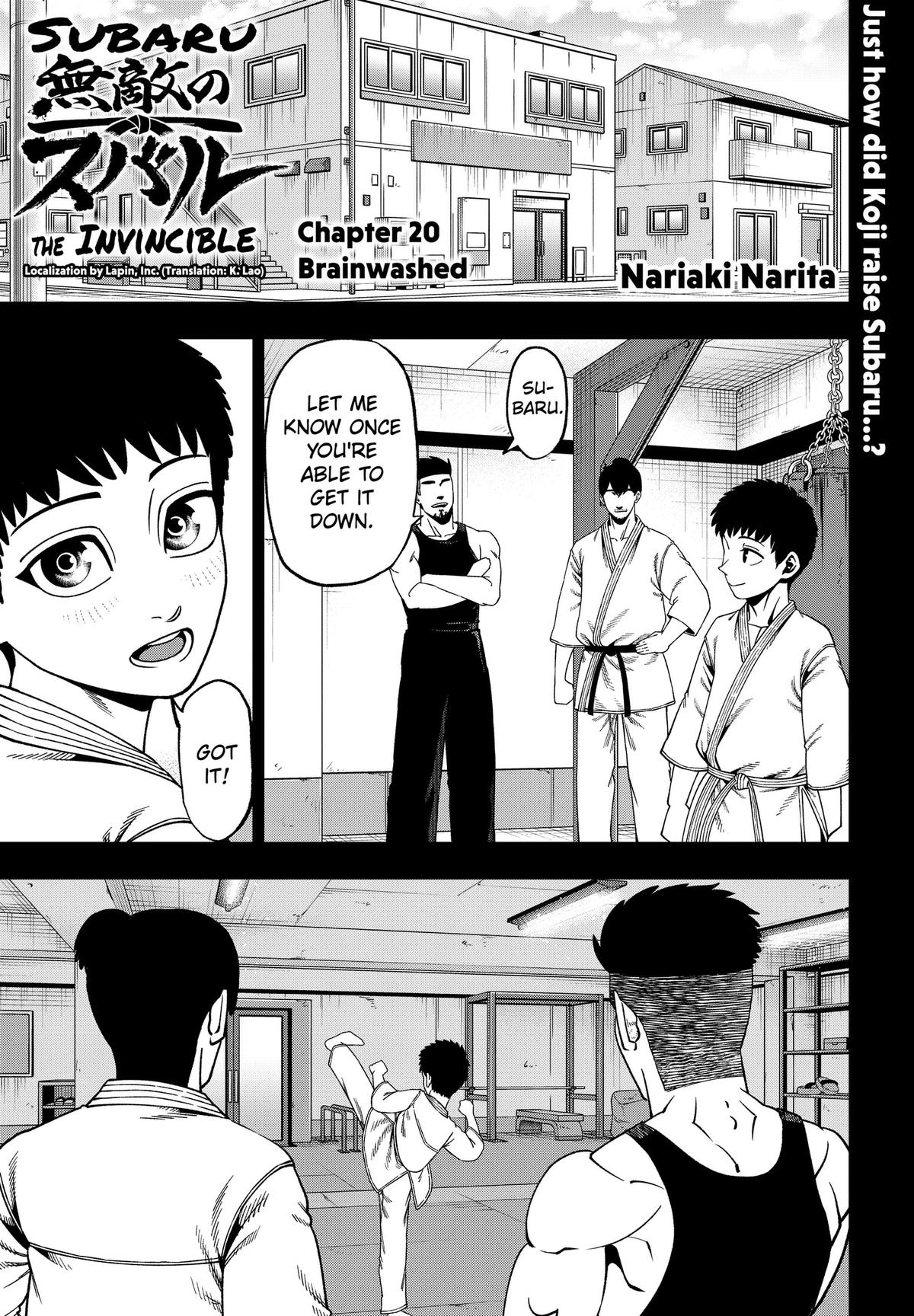 Muteki no Subaru Chap 20 - Next Chap 21