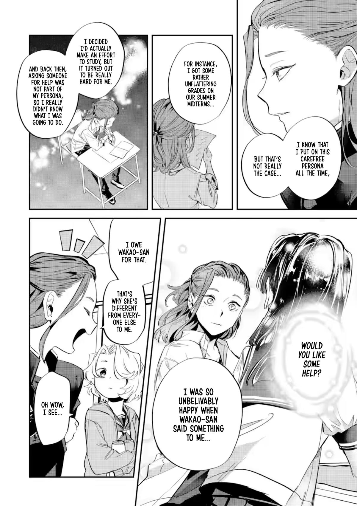 Tonari no Wakao-san wa Miesou de Mienai Chap 29 - Next Chap 30