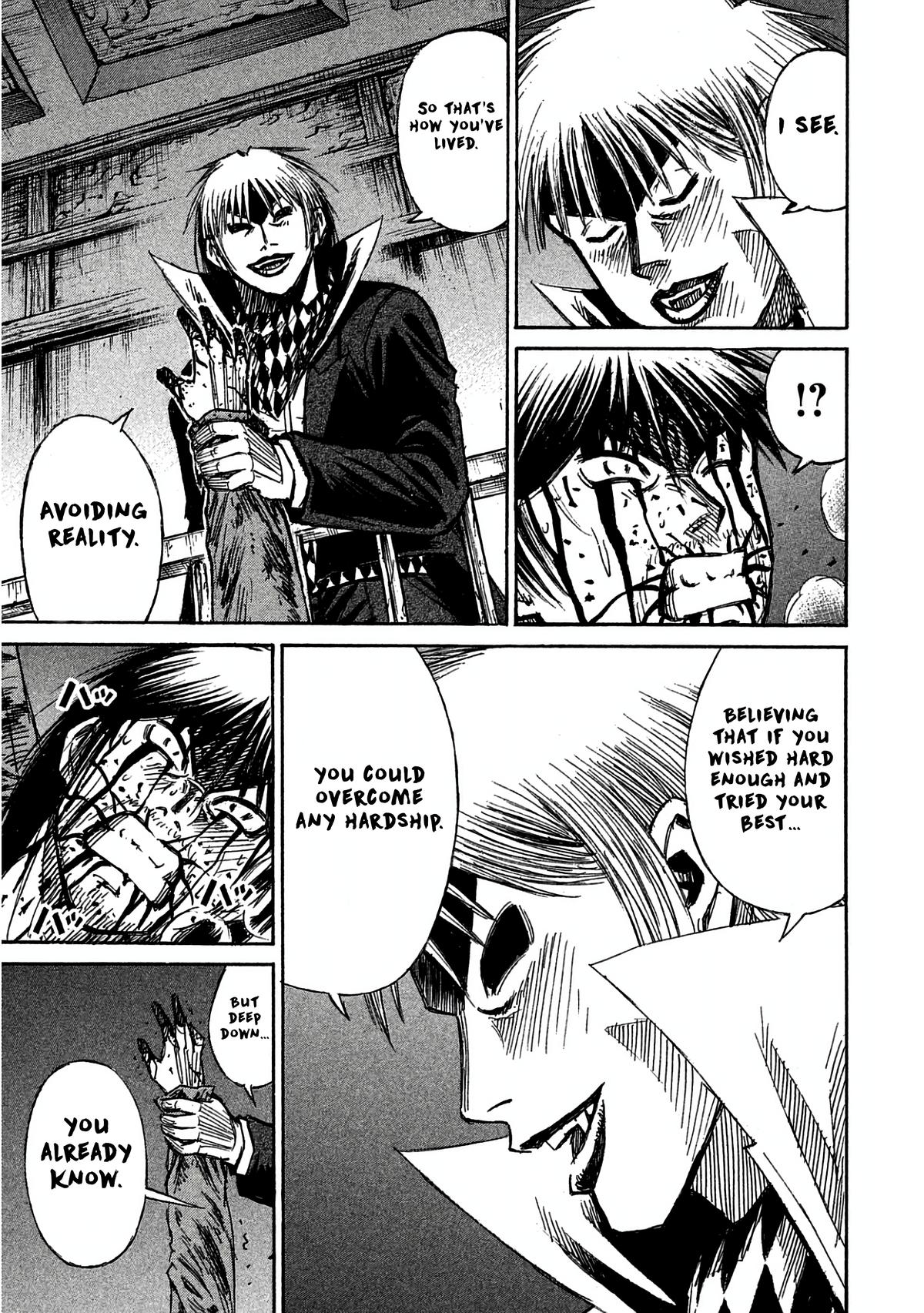 Higanjima - Saigo no 47 Hiai Chap 166 - Next Chap 167