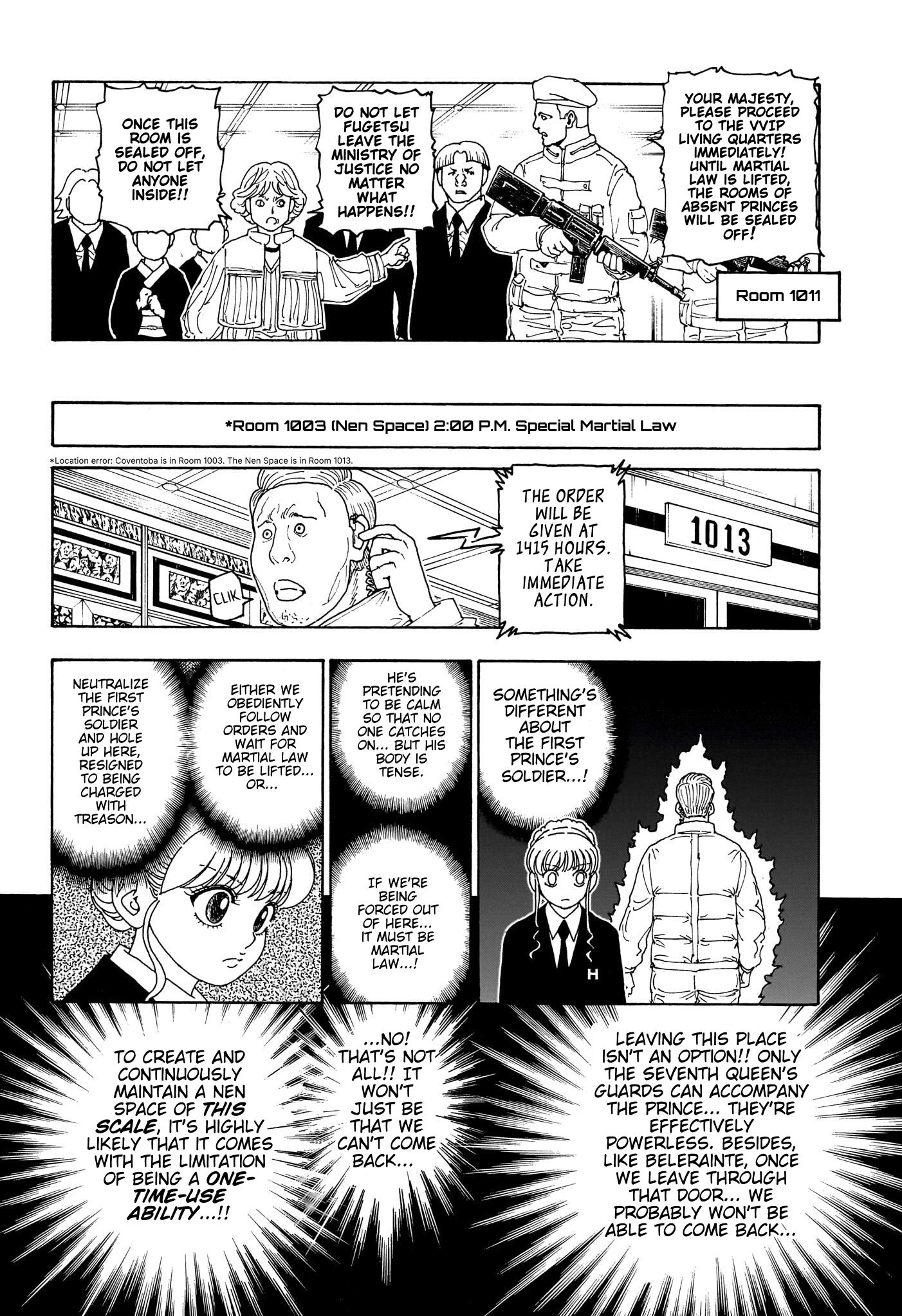 Hunter x Hunter Chap 415 - Next Chap 416