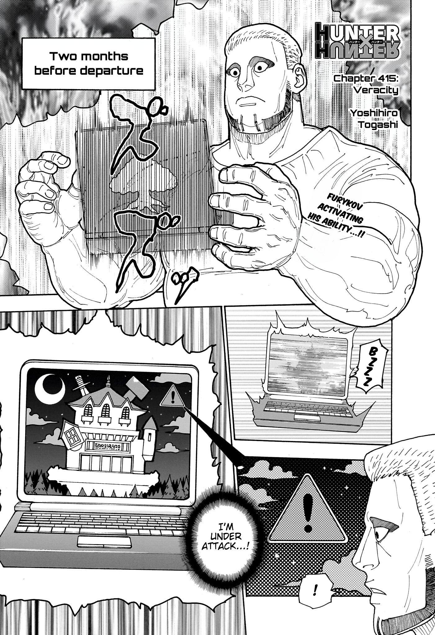 Hunter x Hunter Chap 415 - Next Chap 416