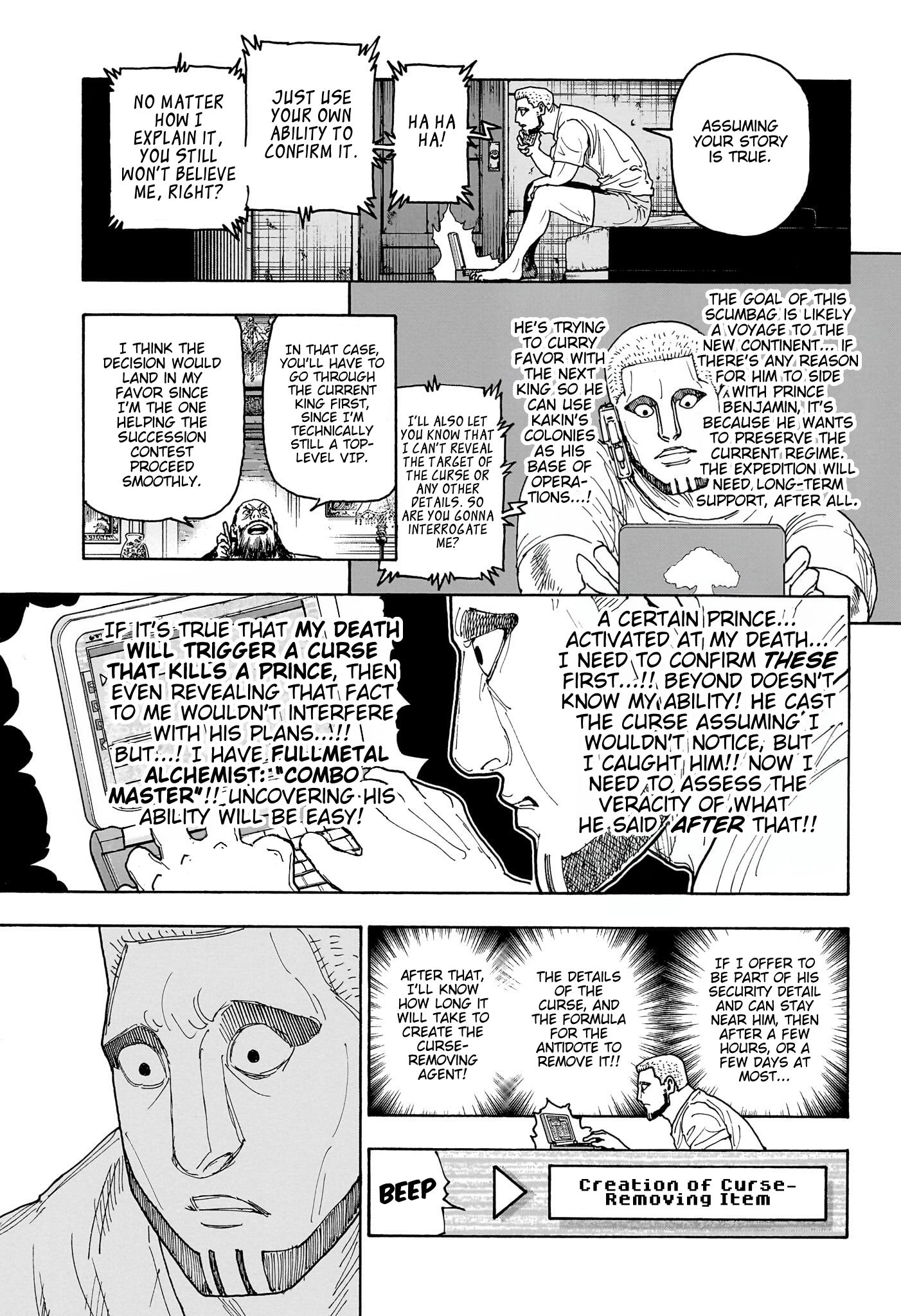 Hunter x Hunter Chap 415 - Next Chap 416