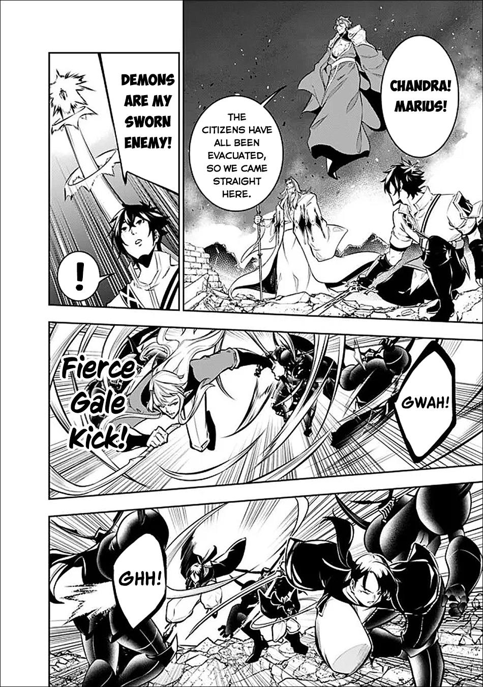 Shijou Saikyou no Mahou Kenshi Chap 157 - Next Chap 158
