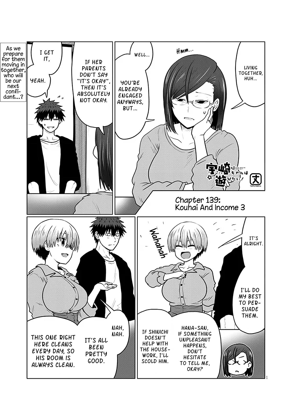 Uzaki-chan wa Asobitai! Chap 139 - Next Chap 140