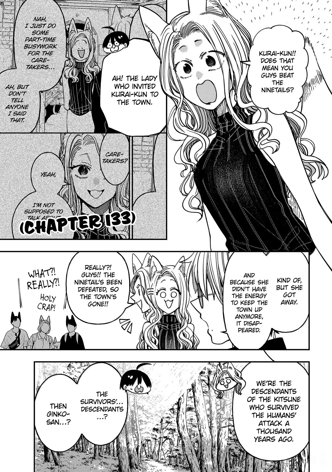 Youkai Gakkou no Sensei Hajimemashita! Chap 139 - Next Chap 140