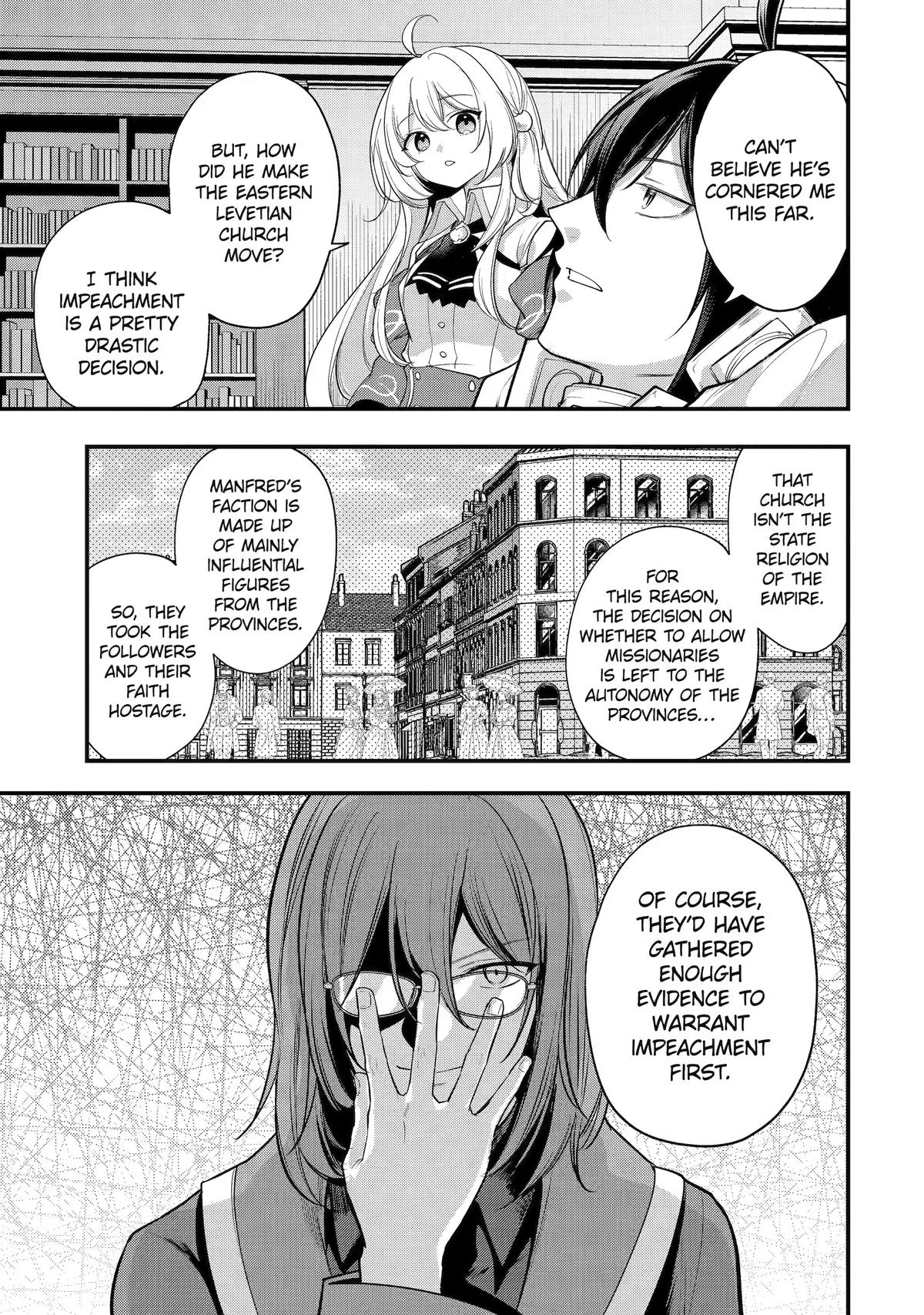 Tensai Ouji no Akaji Kokka Saisei Jutsu Chap 281 - Next Chap 282
