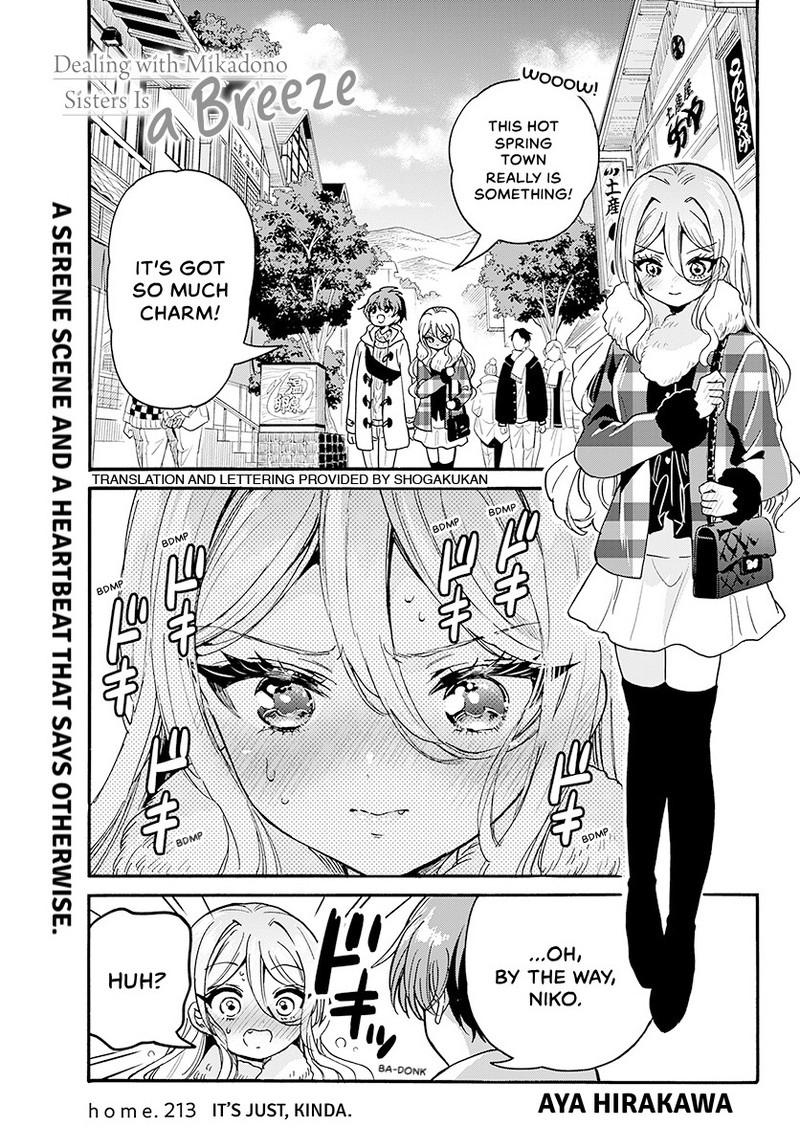 Mikado no Sanshimai wa Angai, Choroi. Chap 213 - Next Chap 214