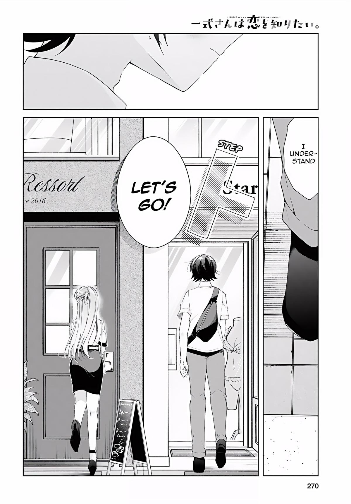 Isshiki-san wa Koi wo Shiritai. Chap 53 - Next Chap 54