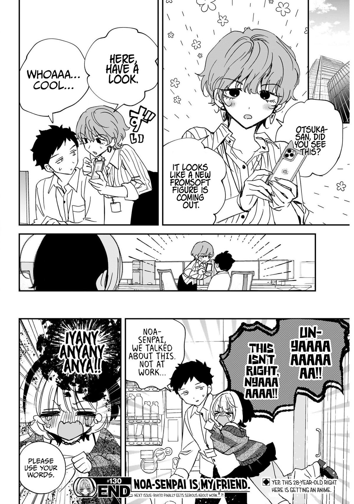 Noa-senpai wa Tomodachi. Chap 130 - Next Chap 131