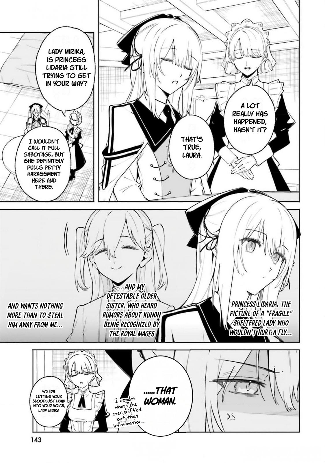 Majutsushi Kunon wa Mieteiru Chap 31 - Next Chap 32