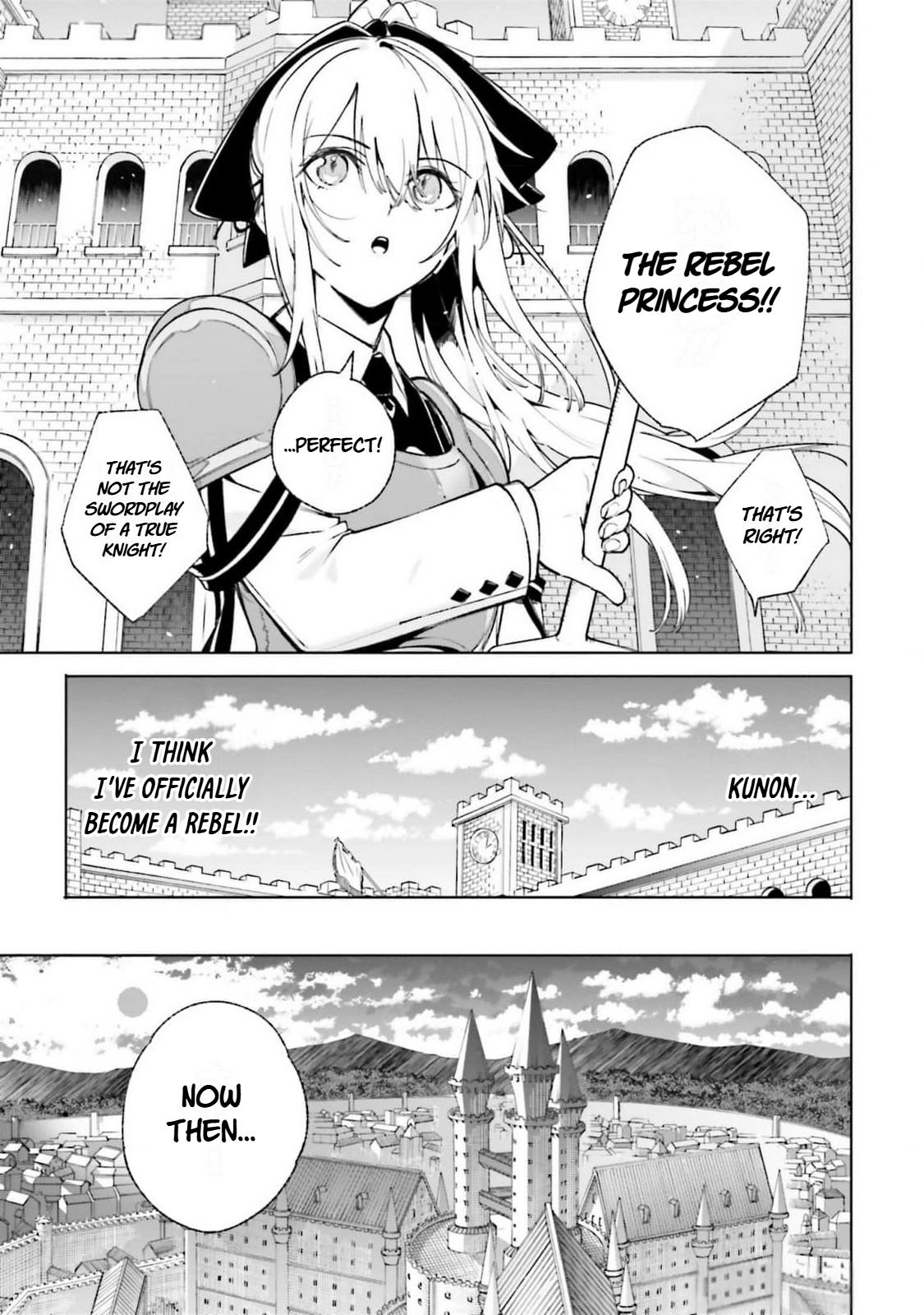 Majutsushi Kunon wa Mieteiru Chap 31 - Next Chap 32