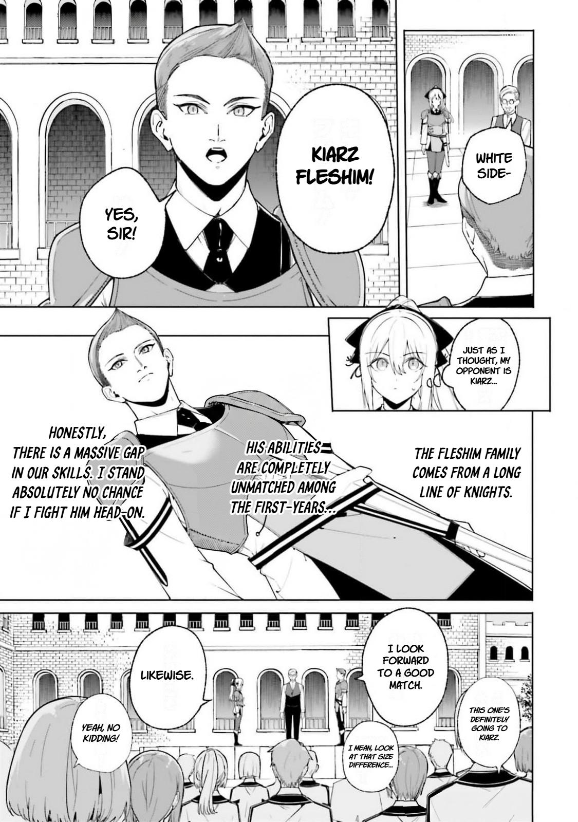 Majutsushi Kunon wa Mieteiru Chap 31 - Next Chap 32