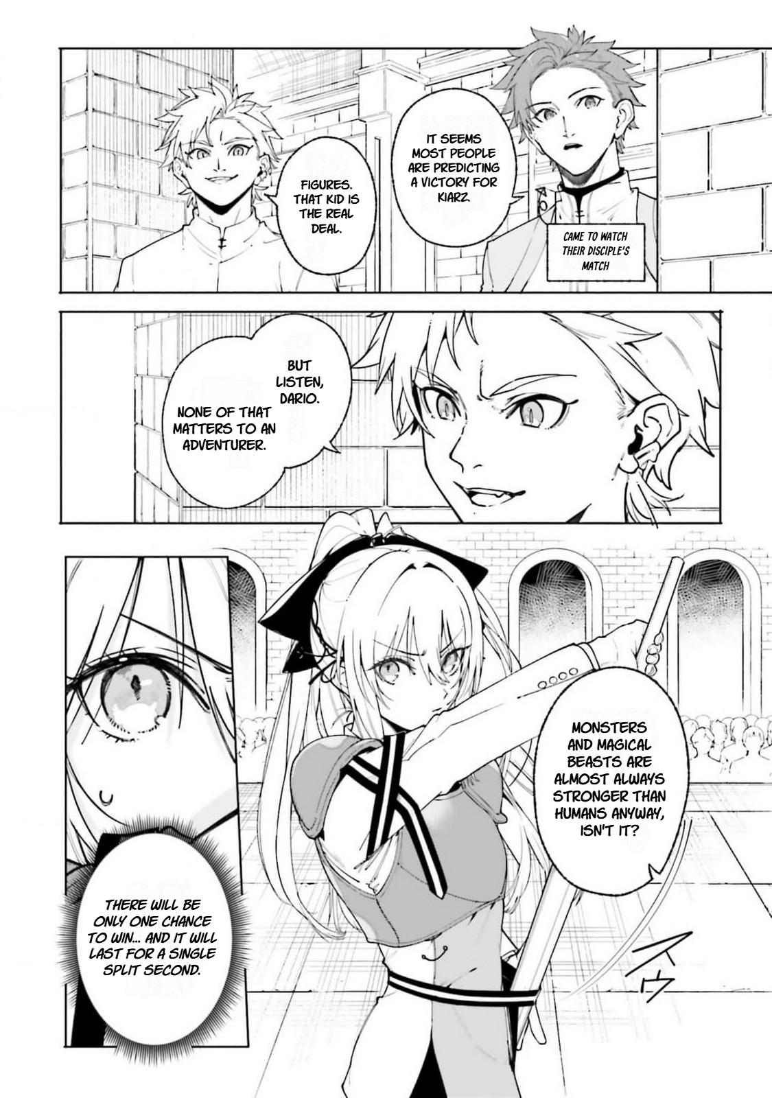 Majutsushi Kunon wa Mieteiru Chap 31 - Next Chap 32
