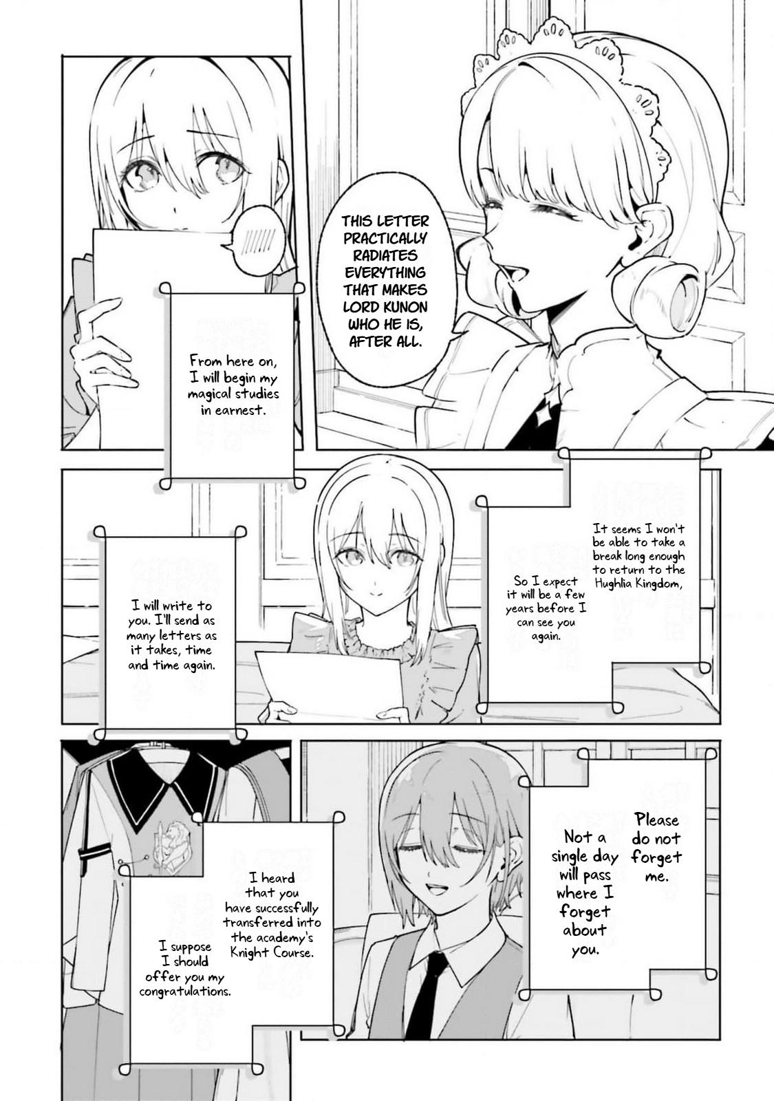 Majutsushi Kunon wa Mieteiru Chap 31 - Next Chap 32
