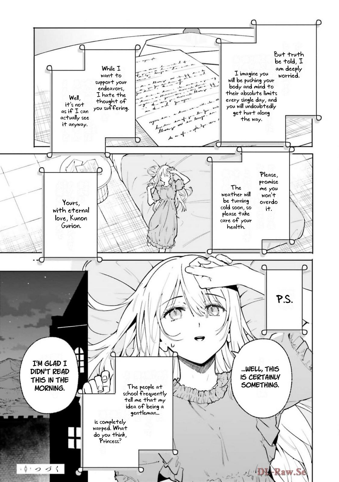 Majutsushi Kunon wa Mieteiru Chap 31 - Next Chap 32