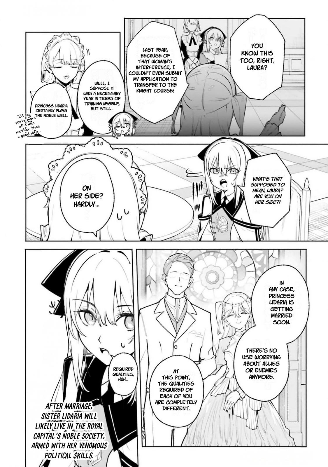 Majutsushi Kunon wa Mieteiru Chap 31 - Next Chap 32