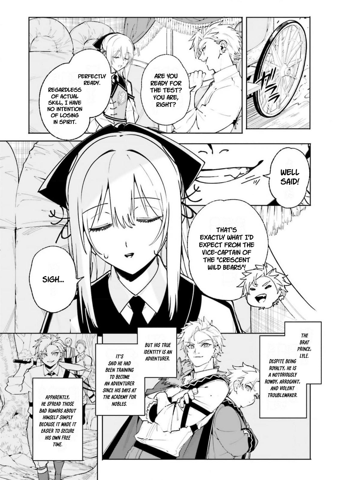 Majutsushi Kunon wa Mieteiru Chap 31 - Next Chap 32