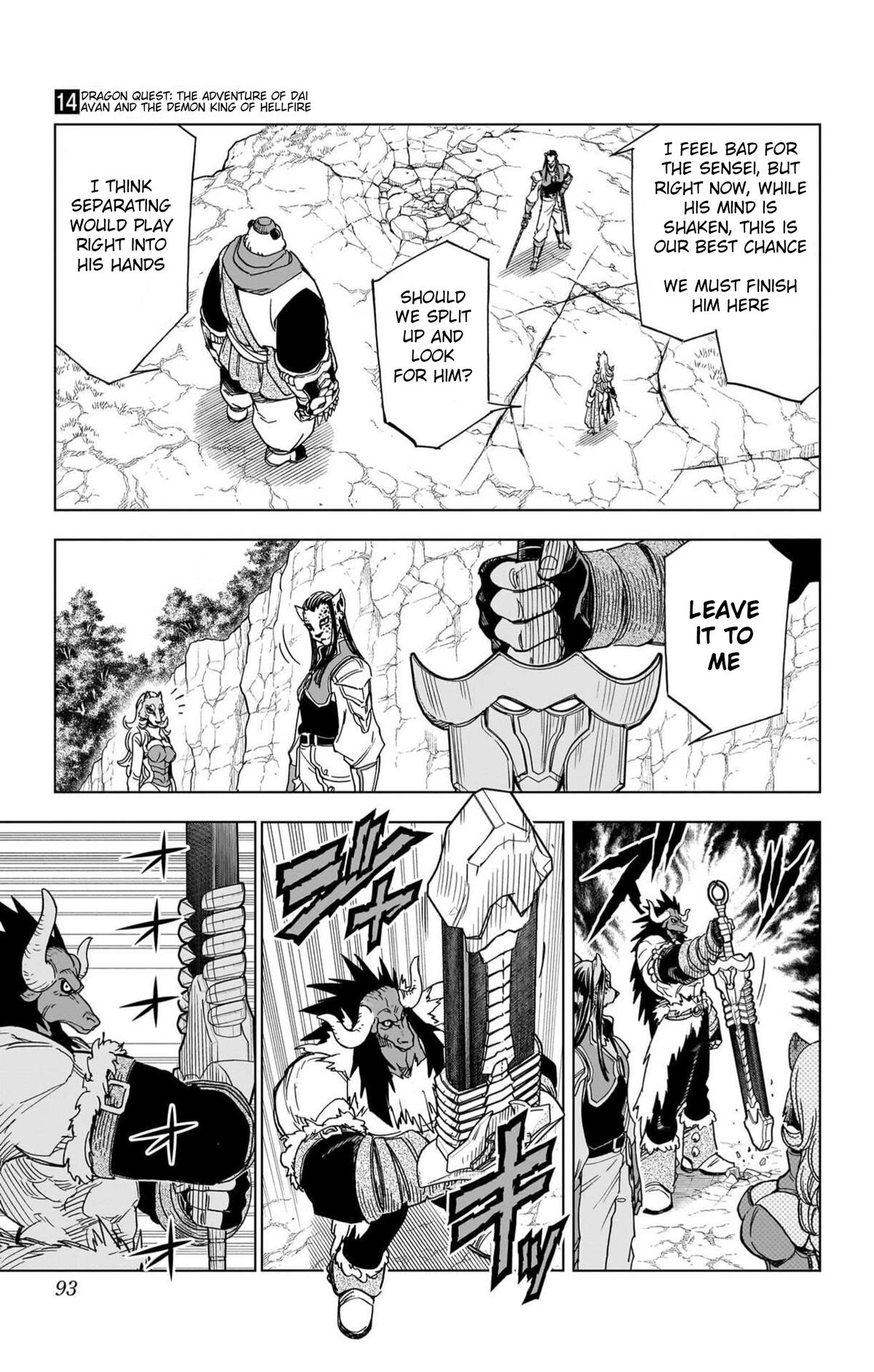 Dragon Quest: Dai no Daibouken - Yuusha Avan to Gokuen no Maou Chap 54 - Next Chap 55