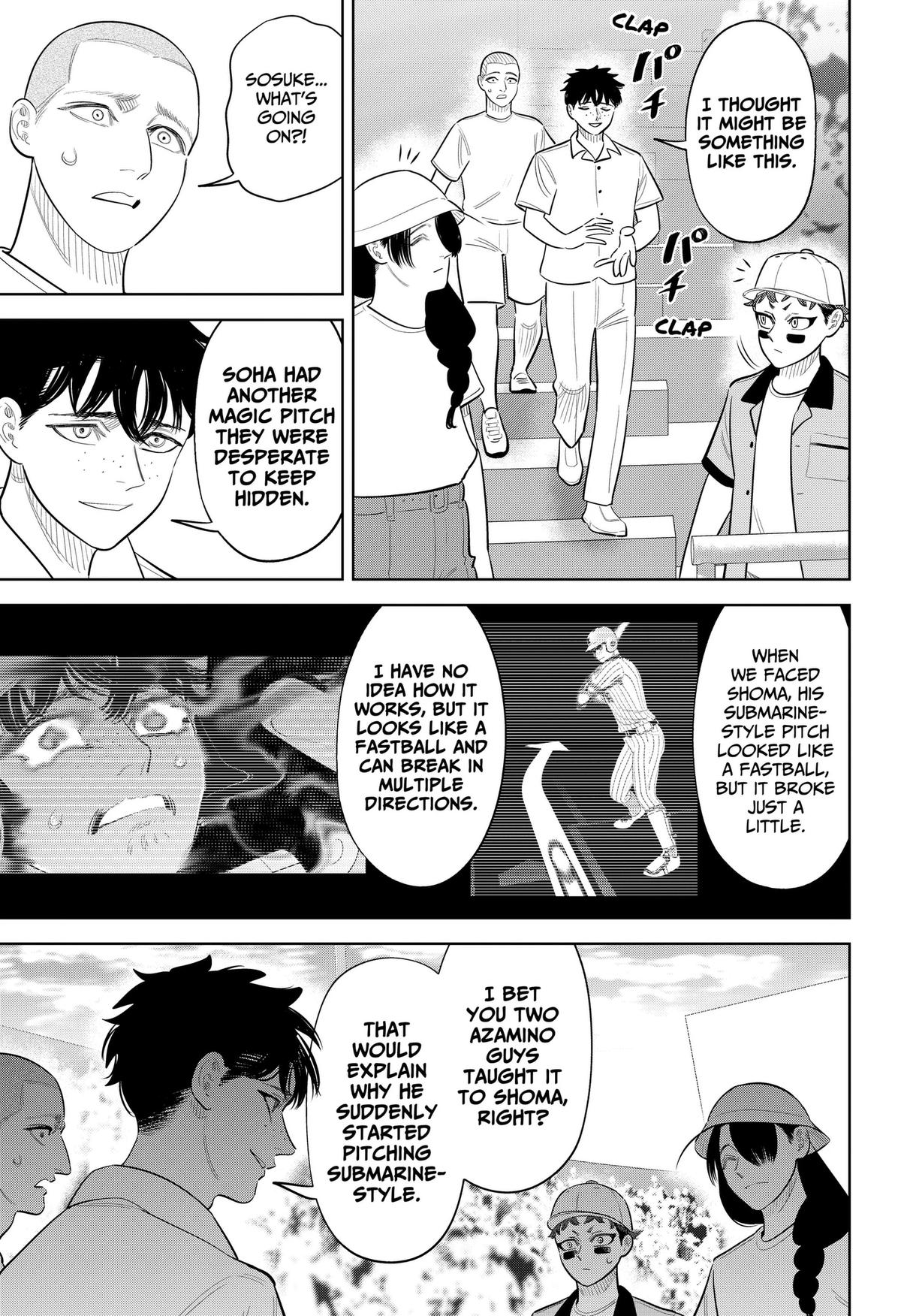 San-kyuu Pitch Chap 50 - Next Chap 51