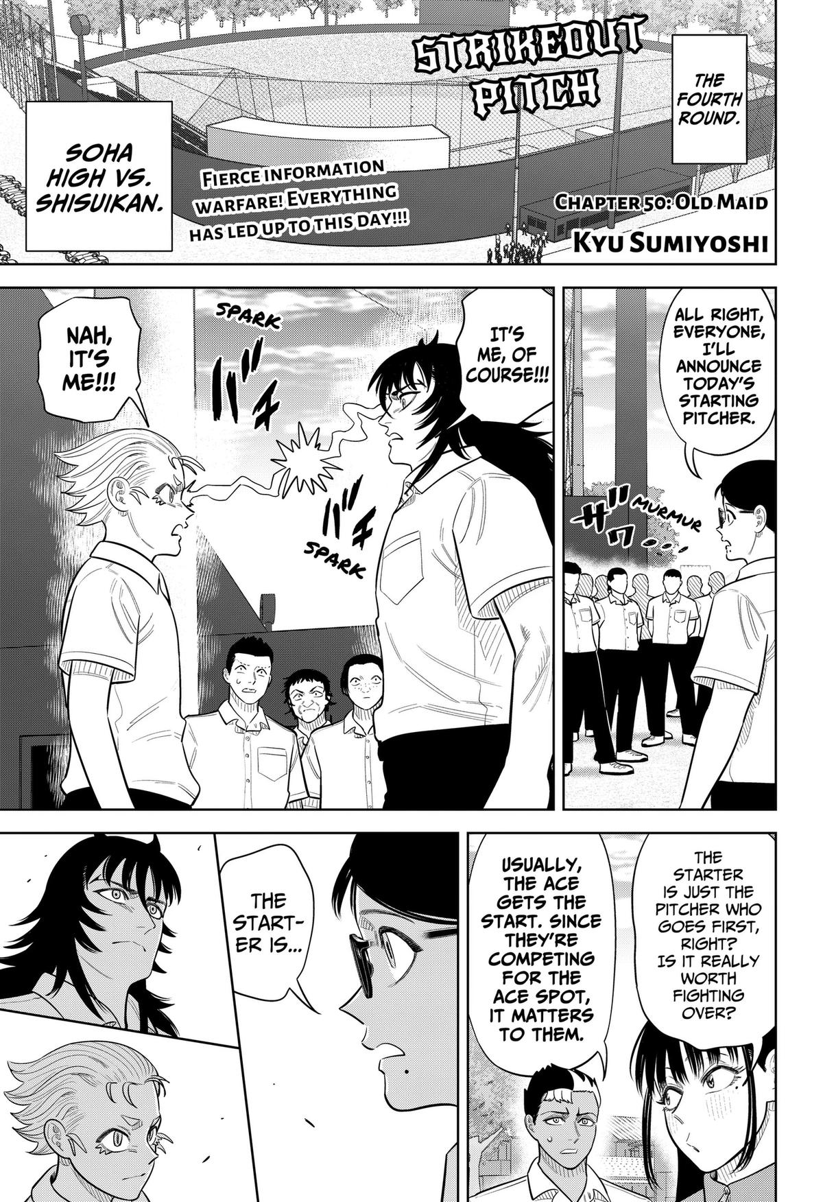 San-kyuu Pitch Chap 50 - Next Chap 51