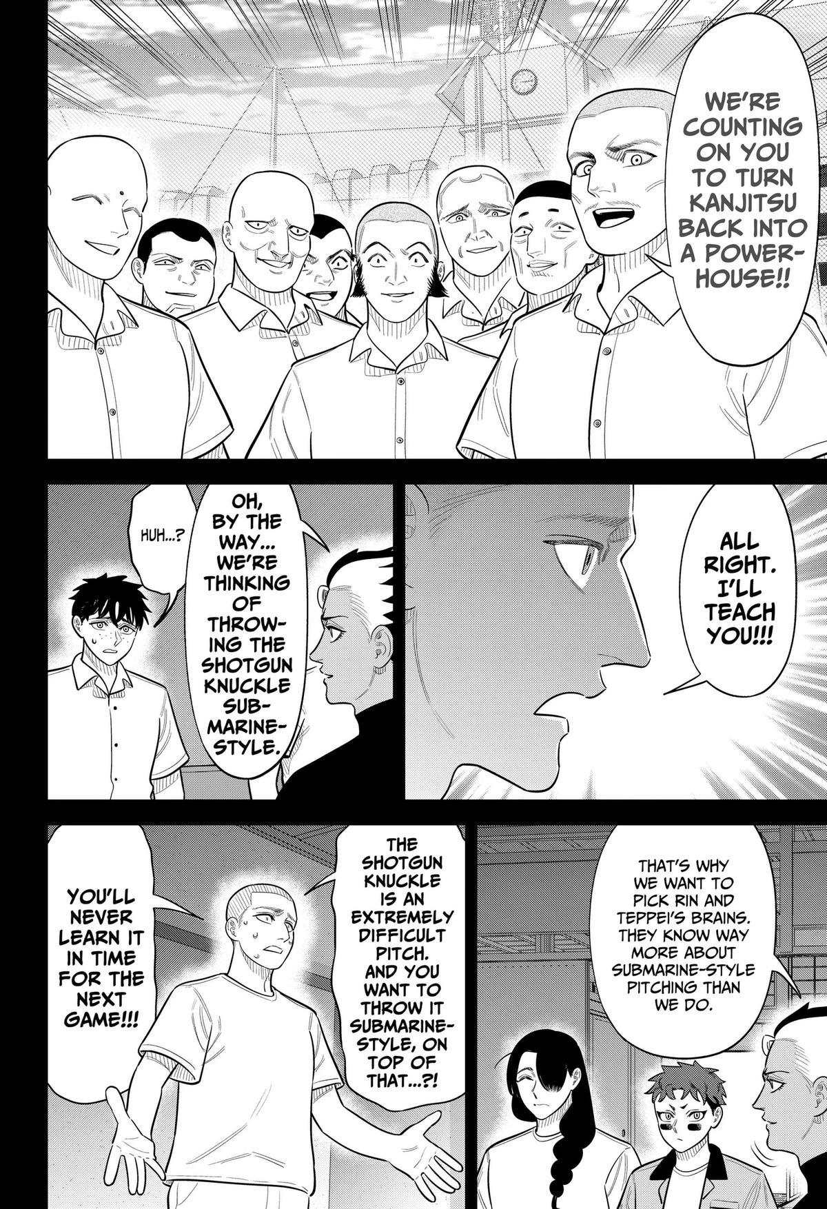 San-kyuu Pitch Chap 50 - Next Chap 51
