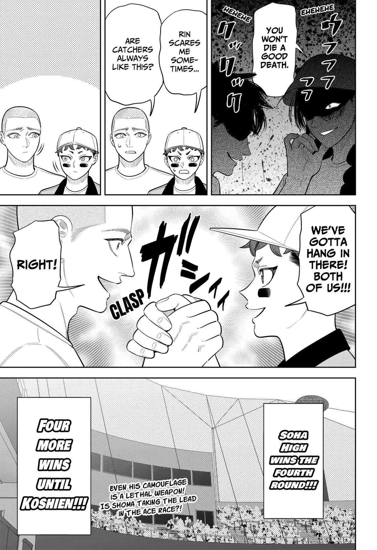San-kyuu Pitch Chap 50 - Next Chap 51