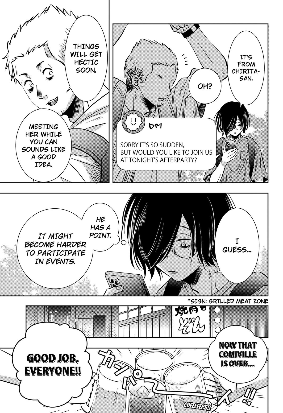 Uchikirare Mangaka to Doujin Onna Chap 13 - Next Chap 14