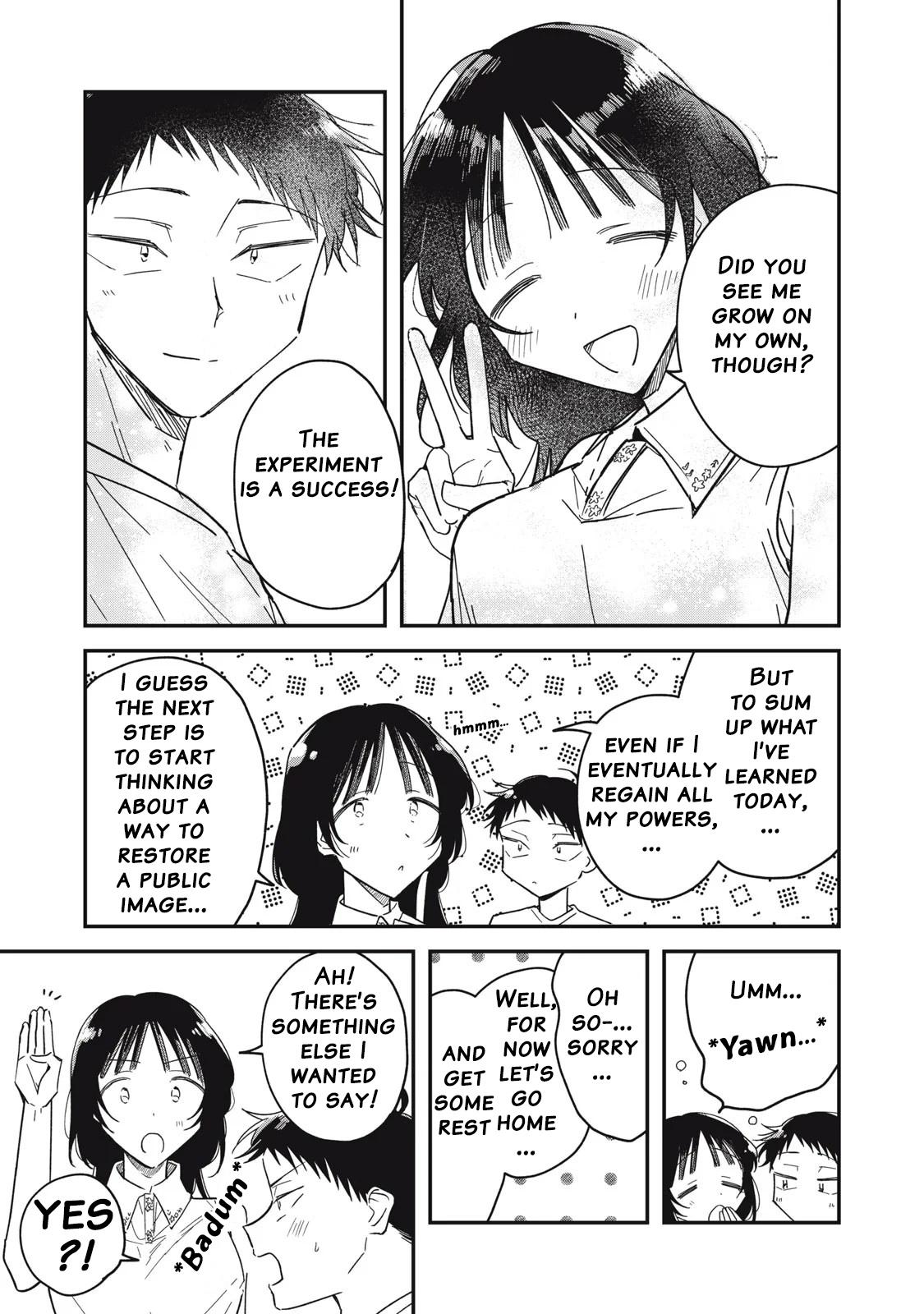 Yachiru-san wa Homeru to Nobiru Chap 16.2 - Next Chap 17.2